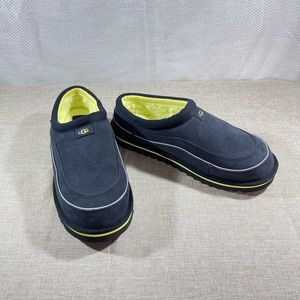 UGG Black and Yellow Loafers